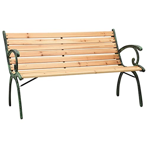 Qnhdfrt Gartenbank aus Gusseisen und Massivholz Tanne 116 cm Outdoor Sitzbank für Garten Balkon Terrasse mit Robustem Design und Bequemer Sitzfläche Qnhdfrt Gartenbank aus Gusseisen und Massivholz Tanne 116 cm Outdoor Sitzbank für Garten Balkon Terrasse mit Robustem Design und Bequemer Sitzfläche von Qnhdfrt