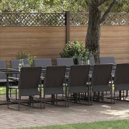 Qnhdfrt Gartenhocker Set Schwarz 40 x 40 x 35 cm Quadratisch Pulverbeschichteter Stahlrahmen Wetterfest mit Dickem Kissen für Terrasse Garten und Balkon Qnhdfrt Gartenhocker Set Schwarz 40 x 40 x 35 cm Quadratisch Pulverbeschichteter Stahlrahmen Wetterfest mit Dickem Kissen für Terrasse Garten und Balkon von Qnhdfrt