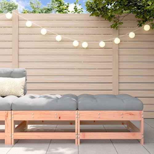 Qnhdfrt Gartenhocker aus massivem Douglasienholz mit weichen Kissen, Outdoor-Set für Garten, Terrasse oder Balkon, robust und langlebig Qnhdfrt Gartenhocker aus massivem Douglasienholz mit weichen Kissen, Outdoor-Set für Garten, Terrasse oder Balkon, robust und langlebig von Qnhdfrt