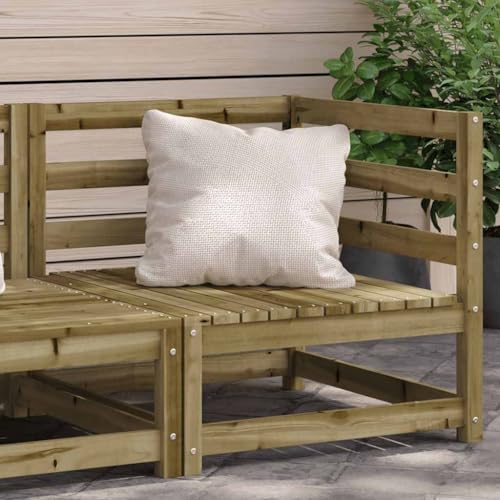 Qnhdfrt Gartensofa aus kesseldruckimprägniertem Kiefernholz 70x70x67 cm Outdoor-Ecksofa mit Rückenlehne für Terrasse Balkon und Garten Qnhdfrt Gartensofa aus kesseldruckimprägniertem Kiefernholz 70x70x67 cm Outdoor-Ecksofa mit Rückenlehne für Terrasse Balkon und Garten von Qnhdfrt