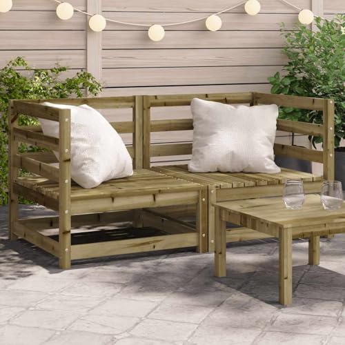 Qnhdfrt Gartensofa aus kesseldruckimprägniertem Kiefernholz 70x70x67 cm Outdoor-Ecksofa mit Rückenlehne für Terrasse Garten und Balkon Qnhdfrt Gartensofa aus kesseldruckimprägniertem Kiefernholz 70x70x67 cm Outdoor-Ecksofa mit Rückenlehne für Terrasse Garten und Balkon von Qnhdfrt