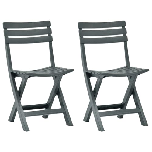 Qnhdfrt Gartenstühle Klappbar 2er Set Grün Kunststoff Leicht Outdoor Camping Balkon Qnhdfrt Gartenstühle Klappbar 2er Set Grün Kunststoff Leicht Outdoor Camping Balkon von Qnhdfrt