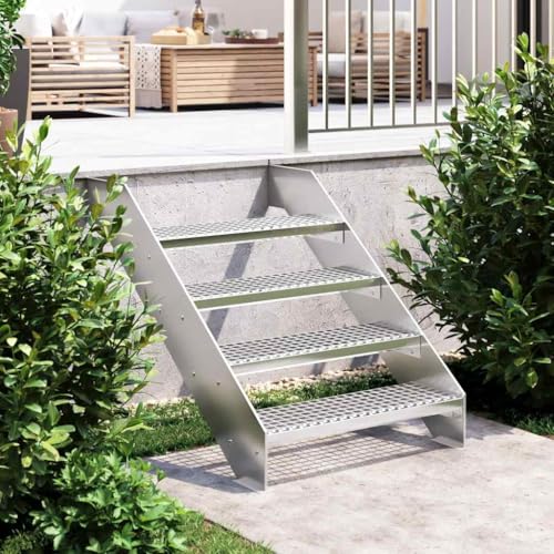 Qnhdfrt Gitterroststufe aus verzinktem Stahl 70 x 24 x 7 cm mit Anti-Rutsch-Oberfläche für sichere Treppen in Schulen Fabriken und Wohnbereichen Qnhdfrt Gitterroststufe aus verzinktem Stahl 70 x 24 x 7 cm mit Anti-Rutsch-Oberfläche für sichere Treppen in Schulen Fabriken und Wohnbereichen von Qnhdfrt