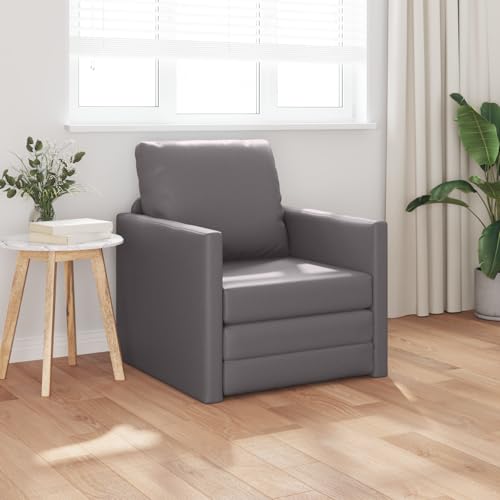 Qnhdfrt Grauer Relaxsessel Modernes Design 74x77x81 cm Polyesterstoff Matt für Wohnzimmer Indoor Sessel mit Weicher Polsterung Qnhdfrt Grauer Relaxsessel Modernes Design 74x77x81 cm Polyesterstoff Matt für Wohnzimmer Indoor Sessel mit Weicher Polsterung von Qnhdfrt