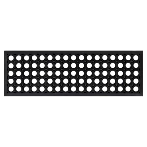 Qnhdfrt Gummi Stufenmatten 25x75 cm schwarz 20 mm dick Set mit 10 rutschhemmenden Treppenmatten Modernes Design Robust und einfach zu reinigen für Innen Außen und gewerbliche Treppen Qnhdfrt Gummi Stufenmatten 25x75 cm schwarz 20 mm dick Set mit 10 rutschhemmenden Treppenmatten Modernes Design Robust und einfach zu reinigen für Innen Außen und gewerbliche Treppen von Qnhdfrt