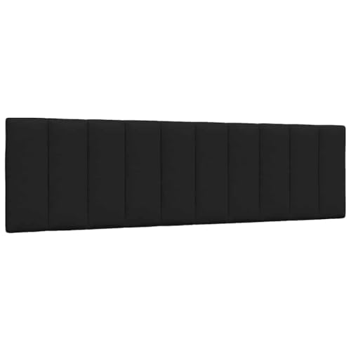 Qnhdfrt Hanko Kopfteil 180 cm Schwarz, Stoff Headboard für Bett mit Klett & Befestigungsgurten, Modernes Linien-Design, Bequeme Rückenlehne aus 100% Polyester for Schlafzimmer und Gästezimmer Qnhdfrt Hanko Kopfteil 180 cm Schwarz, Stoff Headboard für Bett mit Klett & Befestigungsgurten, Modernes Linien-Design, Bequeme Rückenlehne aus 100% Polyester for Schlafzimmer und Gästezimmer von Qnhdfrt