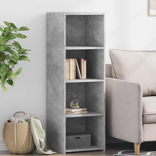 Qnhdfrt Highboard Betongrau Holzwerkstoff Schrank 40x41x124 cm Zeitlos Modern mit Stauraum für Wohnzimmer Flur oder Küchenbereich Qnhdfrt Highboard Betongrau Holzwerkstoff Schrank 40x41x124 cm Zeitlos Modern mit Stauraum für Wohnzimmer Flur oder Küchenbereich von Qnhdfrt