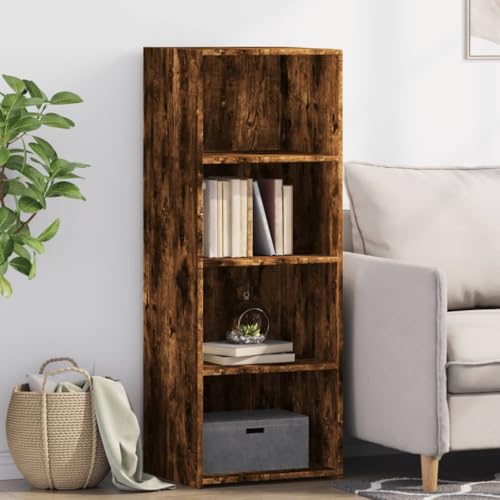 Qnhdfrt Highboard Sideboard Schrank Räuchereiche 45x41x124 cm Holzwerkstoff Modernes Design Stauraum für Wohnzimmer Flur Küche Qnhdfrt Highboard Sideboard Schrank Räuchereiche 45x41x124 cm Holzwerkstoff Modernes Design Stauraum für Wohnzimmer Flur Küche von Qnhdfrt