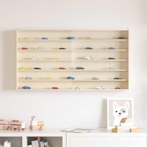 Qnhdfrt Holz-Wandboard Sperrholz 100 x 8,5 x 54 cm Braun mit Schiebetür Modernes Sammlerregal für Wohnzimmer Schlafzimmer Flur Qnhdfrt Holz-Wandboard Sperrholz 100 x 8,5 x 54 cm Braun mit Schiebetür Modernes Sammlerregal für Wohnzimmer Schlafzimmer Flur von Qnhdfrt