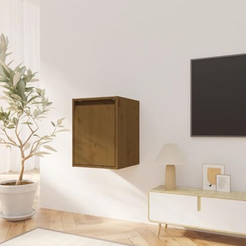 Qnhdfrt Honigbraun Wandschrank Massivholz Kiefer 30x30x40 cm Hängender Aufbewahrungsschrank für Wandregal Deko Qnhdfrt Honigbraun Wandschrank Massivholz Kiefer 30x30x40 cm Hängender Aufbewahrungsschrank für Wandregal Deko von Qnhdfrt