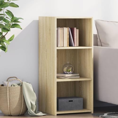 Qnhdfrt Klassisches Sideboard Schrank Sonoma-Eiche Holzwerkstoff 40x41x93cm Stauraum Möbel für Wohnzimmer Flur Küche Zeitloses Design Qnhdfrt Klassisches Sideboard Schrank Sonoma-Eiche Holzwerkstoff 40x41x93cm Stauraum Möbel für Wohnzimmer Flur Küche Zeitloses Design von Qnhdfrt