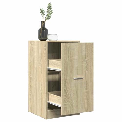 Qnhdfrt Kleiner Apothekerschrank Aus Holzwerkstoff Sonoma-Eiche 40x41x77,5 cm Mit 2 Schubladen Robust Vielseitig Für Küche Büro Wohnzimmer Aufbewahrung Qnhdfrt Kleiner Apothekerschrank Aus Holzwerkstoff Sonoma-Eiche 40x41x77,5 cm Mit 2 Schubladen Robust Vielseitig Für Küche Büro Wohnzimmer Aufbewahrung von Qnhdfrt