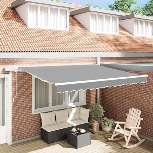 Qnhdfrt Klemmmarkise Weiß 3 x 2,5 m Metallrahmen Modernes Design mit UV-beständigem Markisenstoff für Terrasse Balkon Garten und Outdoor Lounge Qnhdfrt Klemmmarkise Weiß 3 x 2,5 m Metallrahmen Modernes Design mit UV-beständigem Markisenstoff für Terrasse Balkon Garten und Outdoor Lounge von Qnhdfrt