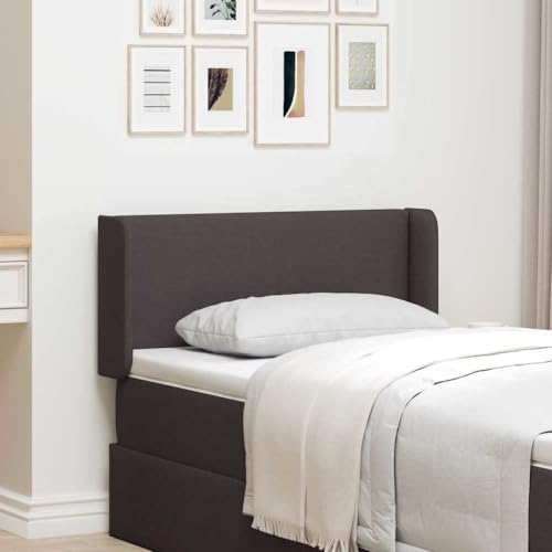 Qnhdfrt Kopfteil 2er Set 40 x 16 x 4,5 cm Braun Rechteckiges Bett Kopfteil mit Matt Finish Elegantes Design und Robuste Bauweise Easy Clean für Schlafzimmer von Qnhdfrt