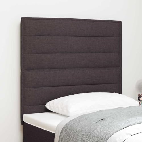 Qnhdfrt Kopfteil Bett Dunkelbraun 80 cm Linien Design Höhenverstellbar Robustes Stoff Holz Wandmontage Kopfenden Schlafzimmer Modern Qnhdfrt Kopfteil Bett Dunkelbraun 80 cm Linien Design Höhenverstellbar Robustes Stoff Holz Wandmontage Kopfenden Schlafzimmer Modern von Qnhdfrt