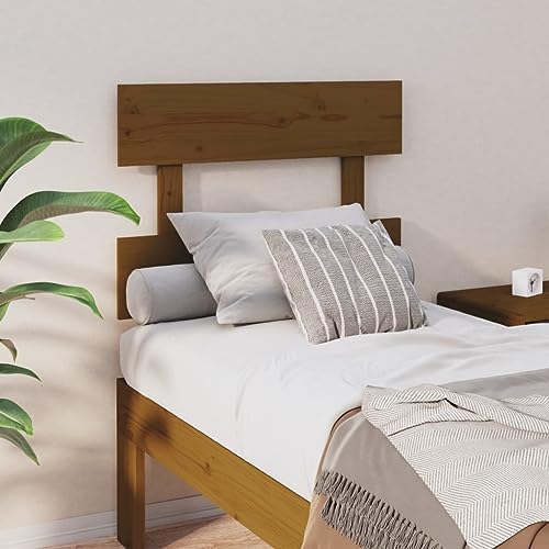 Qnhdfrt Kopfteil Bett Kiefernholz 78,5x3x81 cm Honigbraun Modernes Design Massivholz Headboard für Schlafzimmer mit Rückenlehne zum Lesen und Filme schauen Qnhdfrt Kopfteil Bett Kiefernholz 78,5x3x81 cm Honigbraun Modernes Design Massivholz Headboard für Schlafzimmer mit Rückenlehne zum Lesen und Filme schauen von Qnhdfrt