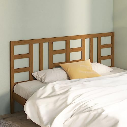 Qnhdfrt Kopfteil Holz 206x100 cm Honigbraun Massiv Kiefer Modernes Design als Rückenlehne Bequemes Wandpolster Bett for Schlafzimmer und Gästezimmer Qnhdfrt Kopfteil Holz 206x100 cm Honigbraun Massiv Kiefer Modernes Design als Rückenlehne Bequemes Wandpolster Bett for Schlafzimmer und Gästezimmer von Qnhdfrt