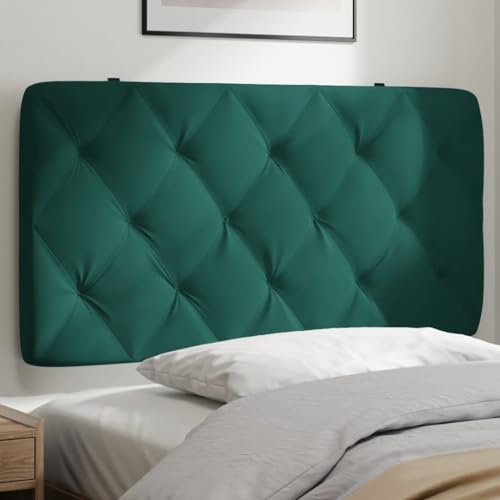 Qnhdfrt Kopfteil-Kissen 100 cm Dunkelgrün Samt mit Rauten-Steppung Bequeme Rückenlehne für Bett und Wandmontage Modernes Piran Schlafzimmer-Design für Einzelbett und Jugendzimmer Qnhdfrt Kopfteil-Kissen 100 cm Dunkelgrün Samt mit Rauten-Steppung Bequeme Rückenlehne für Bett und Wandmontage Modernes Piran Schlafzimmer-Design für Einzelbett und Jugendzimmer von Qnhdfrt