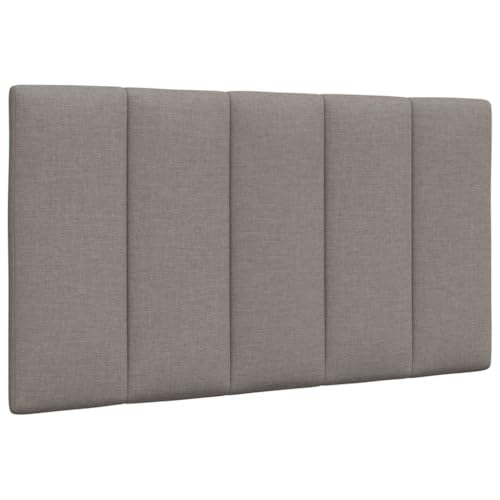 Qnhdfrt Kopfteil-Kissen Hanko in Taupe 90 cm Modernes Stoff-Kopfteil fürs Bett mit PP-Faser Polsterung Bequeme Rückenlehne für Bett 90 cm Breit für Jugendzimmer Gästezimmer Schlafzimmer Qnhdfrt Kopfteil-Kissen Hanko in Taupe 90 cm Modernes Stoff-Kopfteil fürs Bett mit PP-Faser Polsterung Bequeme Rückenlehne für Bett 90 cm Breit für Jugendzimmer Gästezimmer Schlafzimmer von Qnhdfrt