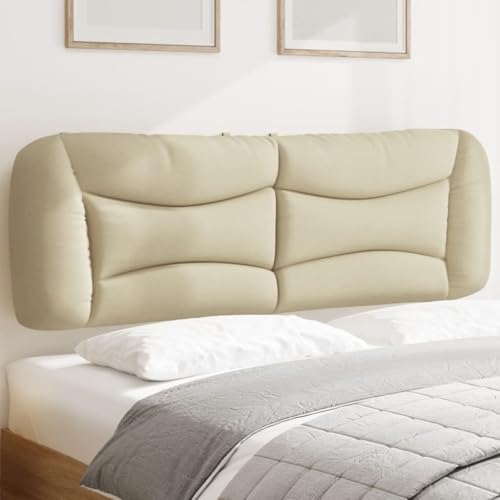 Qnhdfrt Kopfteil Kissen Hvar Creme 160 cm Stoff Wellenform Robustes Wandpolster mit Reißverschluss Weiche Rückenlehne für Bett 160 cm Breit und Wandmontage Qnhdfrt Kopfteil Kissen Hvar Creme 160 cm Stoff Wellenform Robustes Wandpolster mit Reißverschluss Weiche Rückenlehne für Bett 160 cm Breit und Wandmontage von Qnhdfrt