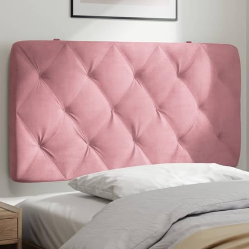 Qnhdfrt Kopfteil-Kissen Rosa 100 cm Samt Wandpolster mit Rauten-Steppung Bequeme Rückenlehne und Moderner Look für Jugendzimmer und Schlafzimmer Qnhdfrt Kopfteil-Kissen Rosa 100 cm Samt Wandpolster mit Rauten-Steppung Bequeme Rückenlehne und Moderner Look für Jugendzimmer und Schlafzimmer von Qnhdfrt