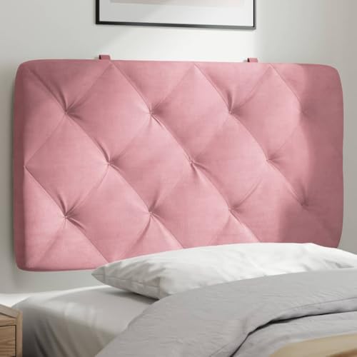 Qnhdfrt Kopfteil Kissen Rosa 92x48 cm aus Samt mit Rautensteppung Bequeme Rückenlehne für Bett 90 cm Breit Modernes Wandpolster für Schlafzimmer und Gästezimmer Qnhdfrt Kopfteil Kissen Rosa 92x48 cm aus Samt mit Rautensteppung Bequeme Rückenlehne für Bett 90 cm Breit Modernes Wandpolster für Schlafzimmer und Gästezimmer von Qnhdfrt