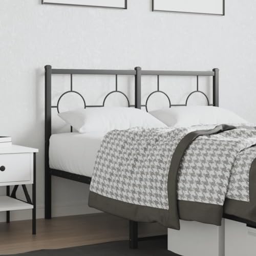 Qnhdfrt Kopfteil Metall Schwarz 120 cm Modernes Design Robuste Stahl Konstruktion 125 x 3 x 91 cm Geeignet für Einzelbett Rückenlehne Bequem für Schlafzimmer Qnhdfrt Kopfteil Metall Schwarz 120 cm Modernes Design Robuste Stahl Konstruktion 125 x 3 x 91 cm Geeignet für Einzelbett Rückenlehne Bequem für Schlafzimmer von Qnhdfrt