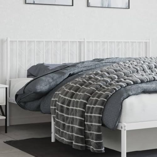 Qnhdfrt Kopfteil Metall Weiß 180 cm Rückenlehne Bett Modernes Design Robustes Stahl Rückwand runde Rohre für Schlafzimmer Qnhdfrt Kopfteil Metall Weiß 180 cm Rückenlehne Bett Modernes Design Robustes Stahl Rückwand runde Rohre für Schlafzimmer von Qnhdfrt