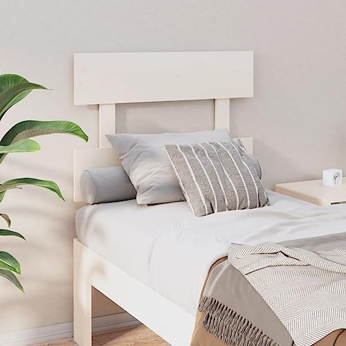 Qnhdfrt Kopfteil Weiß 103,5x3x81 cm Massivholz Kiefer Modernes Design Bequeme Rückenlehne für Schlafzimmer und Gästezimmer Qnhdfrt Kopfteil Weiß 103,5x3x81 cm Massivholz Kiefer Modernes Design Bequeme Rückenlehne für Schlafzimmer und Gästezimmer von Qnhdfrt