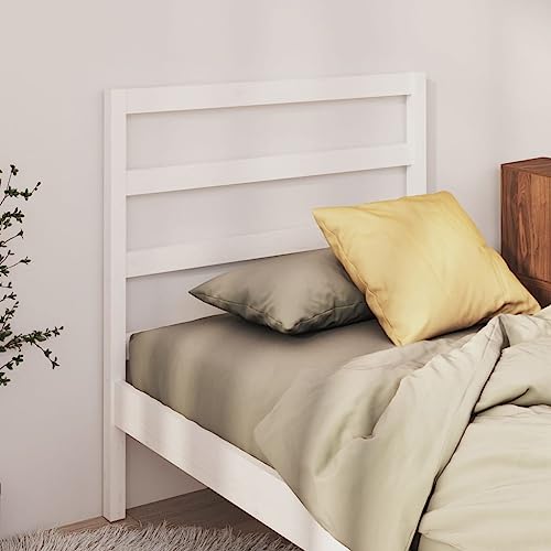 Qnhdfrt Kopfteil Weiß 95x4x100 cm Massivholz Kiefer Lattendesign Modernes Bett Kopfteil mit Rückenlehne Komfortable Rückenstütze für Schlafzimmer und Gästezimmer Qnhdfrt Kopfteil Weiß 95x4x100 cm Massivholz Kiefer Lattendesign Modernes Bett Kopfteil mit Rückenlehne Komfortable Rückenstütze für Schlafzimmer und Gästezimmer von Qnhdfrt