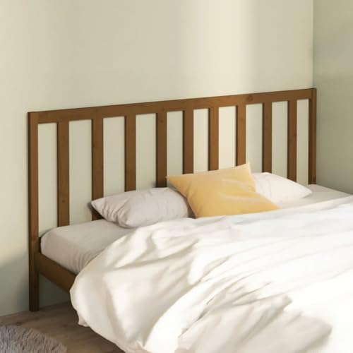 Qnhdfrt Kopfteil aus Massiv-Kiefer 206x4x100 cm Honigbraun Modernes Design und Robustes Holz für Bettgestell und Schlafzimmer Headboard for Bed Qnhdfrt Kopfteil aus Massiv-Kiefer 206x4x100 cm Honigbraun Modernes Design und Robustes Holz für Bettgestell und Schlafzimmer Headboard for Bed von Qnhdfrt