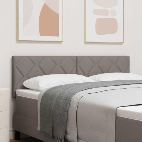 Qnhdfrt Kopfteil im Diamantblockdesign Taupe 140 cm Breit Modernes Bett Kopfteil aus Polyesterstoff mit Massiver Kiefernholzstruktur Bequem & Langlebig für Schlafzimmer Gästezimmer 72 x 40 x 7 cm Qnhdfrt Kopfteil im Diamantblockdesign Taupe 140 cm Breit Modernes Bett Kopfteil aus Polyesterstoff mit Massiver Kiefernholzstruktur Bequem & Langlebig für Schlafzimmer Gästezimmer 72 x 40 x 7 cm von Qnhdfrt