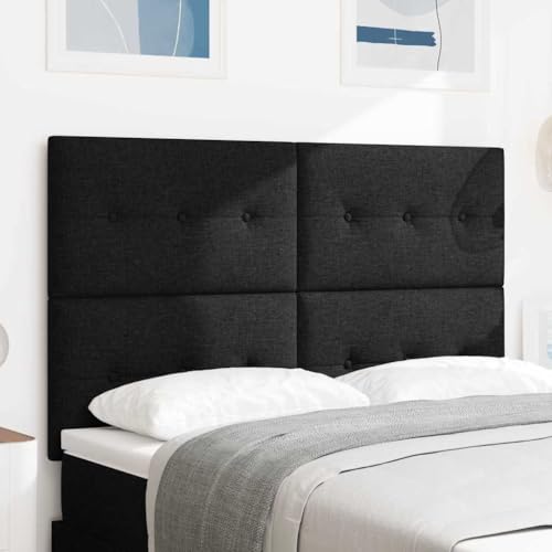 Qnhdfrt LED Kopfteil Schwarz 72 cm aus Naturholz und Stoff mit Modernem Minimalistischem Design Verstellbare Höhe und Wasserabweisende Oberfläche für Schlafzimmer und Leseecken Qnhdfrt LED Kopfteil Schwarz 72 cm aus Naturholz und Stoff mit Modernem Minimalistischem Design Verstellbare Höhe und Wasserabweisende Oberfläche für Schlafzimmer und Leseecken von Qnhdfrt