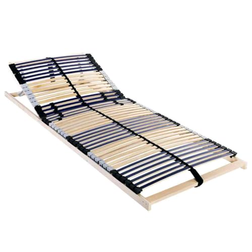 Qnhdfrt Lattenrost Braun 70 x 190 cm Massives Buchenholz Modernes Design Robuster Holzrahmen mit Metallverbindung Perfekte Unterstützung für Matratzen für Schlafzimmer Qnhdfrt Lattenrost Braun 70 x 190 cm Massives Buchenholz Modernes Design Robuster Holzrahmen mit Metallverbindung Perfekte Unterstützung für Matratzen für Schlafzimmer von Qnhdfrt