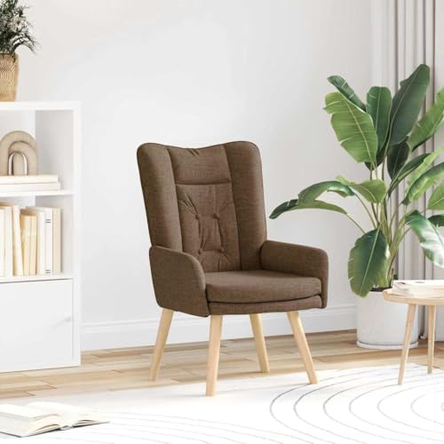 Qnhdfrt Loungesessel Braun 63x67x94 cm Stoff Sessel Modern mit ergonomischer Form, stabilen Kautschukholzbeinen und strapazierfähigem Polyesterbezug für Living Room Bedroom and Home Office Qnhdfrt Loungesessel Braun 63x67x94 cm Stoff Sessel Modern mit ergonomischer Form, stabilen Kautschukholzbeinen und strapazierfähigem Polyesterbezug für Living Room Bedroom and Home Office von Qnhdfrt