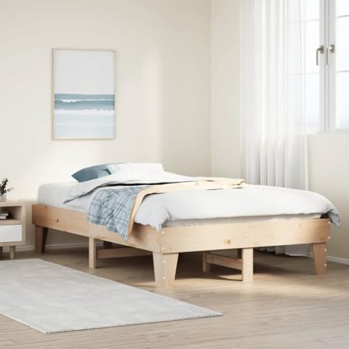 Qnhdfrt Massivholzbett Kiefer 120x200 cm mit Lattenrost und Stauraum Bettgestell aus Kiefernholz Robustes Design für Schlafzimmer Gästebett oder Jugendbett Qnhdfrt Massivholzbett Kiefer 120x200 cm mit Lattenrost und Stauraum Bettgestell aus Kiefernholz Robustes Design für Schlafzimmer Gästebett oder Jugendbett von Qnhdfrt
