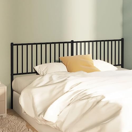 Qnhdfrt Metall Kopfteil Schwarz 198 x 90 cm Stabiler Bettkopfteil Modernes Design Robuste Stahl Konstruktion Rückenlehne für 193 cm Breite Matratzen Geeignet für Schlafzimmer und Gästezimmer Qnhdfrt Metall Kopfteil Schwarz 198 x 90 cm Stabiler Bettkopfteil Modernes Design Robuste Stahl Konstruktion Rückenlehne für 193 cm Breite Matratzen Geeignet für Schlafzimmer und Gästezimmer von Qnhdfrt
