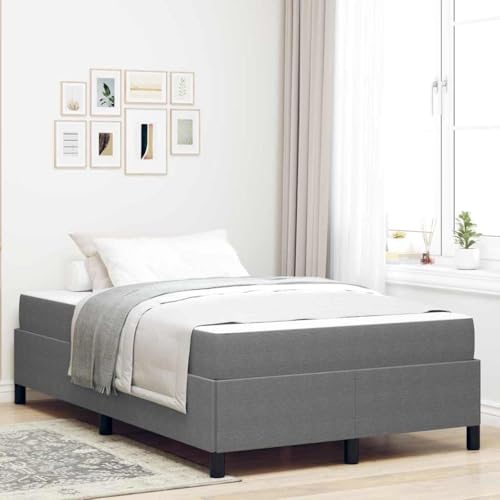 Qnhdfrt Modernes Bettgestell mit hochdichter Schaummatratze 120 x 200 cm in Hellgrau Cordstoff Minimalistisches Design & Robuste Holzstruktur für Schlafzimmer und Gästezimmer Qnhdfrt Modernes Bettgestell mit hochdichter Schaummatratze 120 x 200 cm in Hellgrau Cordstoff Minimalistisches Design & Robuste Holzstruktur für Schlafzimmer und Gästezimmer von Qnhdfrt