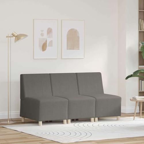 Qnhdfrt Modulares Armlehnen freies Schlafsofa 3er Set Hellgrau 55x74x82 cm Cordstoff Modernes Lounge Sofa für Wohnzimmer Jugendzimmer kleine Räume Qnhdfrt Modulares Armlehnen freies Schlafsofa 3er Set Hellgrau 55x74x82 cm Cordstoff Modernes Lounge Sofa für Wohnzimmer Jugendzimmer kleine Räume von Qnhdfrt