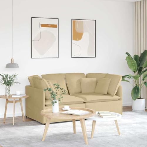 Qnhdfrt Modulares Sofa Set Ecksofa Graugrün mit Kissen, Cordstoff Bezug 200x100 cm, Robustes Metallgestell und Schaumstofffüllung für Bequeme Sitzecke im Wohnzimmer Qnhdfrt Modulares Sofa Set Ecksofa Graugrün mit Kissen, Cordstoff Bezug 200x100 cm, Robustes Metallgestell und Schaumstofffüllung für Bequeme Sitzecke im Wohnzimmer von Qnhdfrt