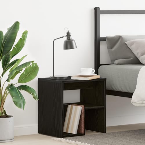Qnhdfrt Nachttisch Modern Schlank 40x30x40 cm Schwarz Eiche Engineered Holz Kleiner Nachtschrank für Schlafzimmer Qnhdfrt Nachttisch Modern Schlank 40x30x40 cm Schwarz Eiche Engineered Holz Kleiner Nachtschrank für Schlafzimmer von Qnhdfrt