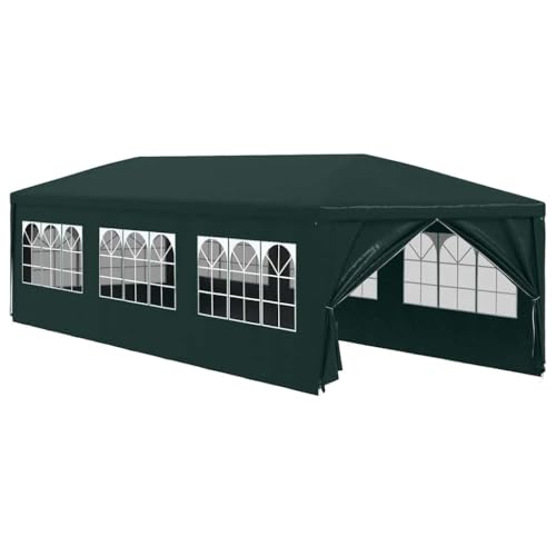 Qnhdfrt Partyzelt 3x9 m Grün Gartenpavillon mit UV- und wasserbeständigem PE-Dach Stahlrahmen für Gartenpartys und Outdoor-Events Qnhdfrt Partyzelt 3x9 m Grün Gartenpavillon mit UV- und wasserbeständigem PE-Dach Stahlrahmen für Gartenpartys und Outdoor-Events von Qnhdfrt