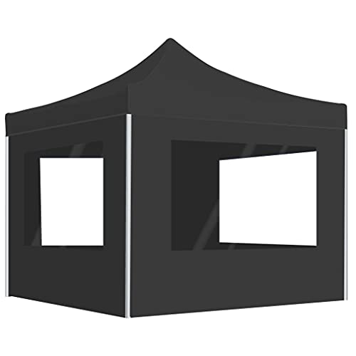Qnhdfrt Partyzelt Anthrazit 2x2m Faltbar mit PVC-Fenstern und Aluminiumrahmen Elegantes Gartenzelt für Outdoor-Events Grillen und Familienfeiern Qnhdfrt Partyzelt Anthrazit 2x2m Faltbar mit PVC-Fenstern und Aluminiumrahmen Elegantes Gartenzelt für Outdoor-Events Grillen und Familienfeiern von Qnhdfrt