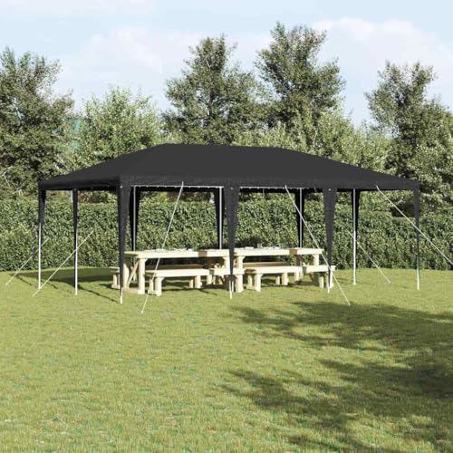 Qnhdfrt Partyzelt Anthrazit 6x4 m PE Modernes Design mit Stabilem Stahlrahmen für Outdoor-Partys Camping und Gartenfeiern Qnhdfrt Partyzelt Anthrazit 6x4 m PE Modernes Design mit Stabilem Stahlrahmen für Outdoor-Partys Camping und Gartenfeiern von Qnhdfrt