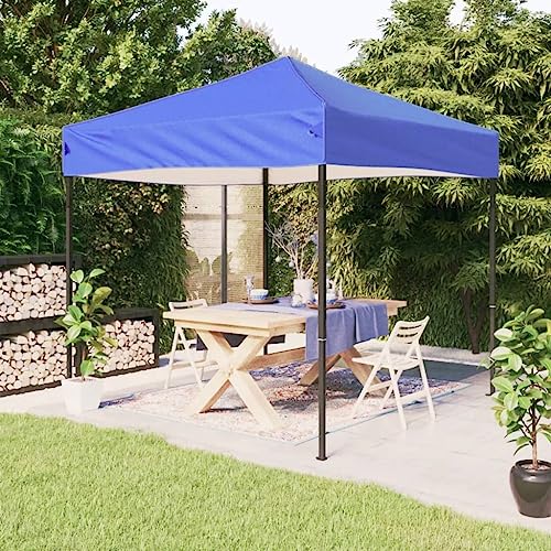 Qnhdfrt Partyzelt Faltbar Blau 2x2 m Pavillon Garten Camping Grillüberdachung mit UV Schutz und Wasserdichtem Dach für Outdoor Events Qnhdfrt Partyzelt Faltbar Blau 2x2 m Pavillon Garten Camping Grillüberdachung mit UV Schutz und Wasserdichtem Dach für Outdoor Events von Qnhdfrt