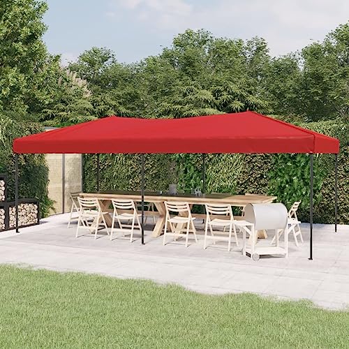 Qnhdfrt Partyzelt Faltbar Rot 3x6 m Robuster Pavillon aus 210D Oxford-Gewebe mit Silberbeschichtung und wasserfest für Garten Camping und Outdoor Events Qnhdfrt Partyzelt Faltbar Rot 3x6 m Robuster Pavillon aus 210D Oxford-Gewebe mit Silberbeschichtung und wasserfest für Garten Camping und Outdoor Events von Qnhdfrt