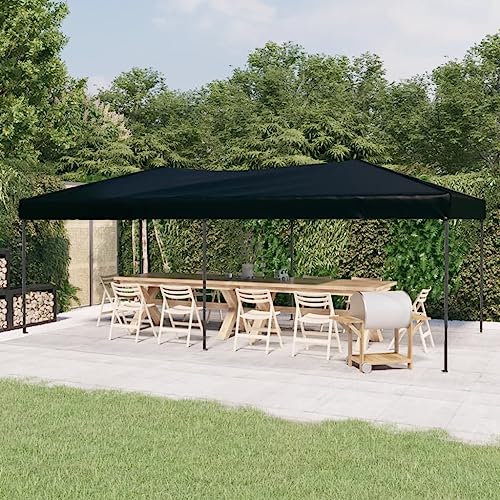 Qnhdfrt Partyzelt Faltbar Schwarz 3x6 m Robuster Pavillon aus 210D Oxford-Gewebe mit Silberbeschichtung UV-beständig und Wasserdicht für Garten Camping und Outdoor-Events Qnhdfrt Partyzelt Faltbar Schwarz 3x6 m Robuster Pavillon aus 210D Oxford-Gewebe mit Silberbeschichtung UV-beständig und Wasserdicht für Garten Camping und Outdoor-Events von Qnhdfrt