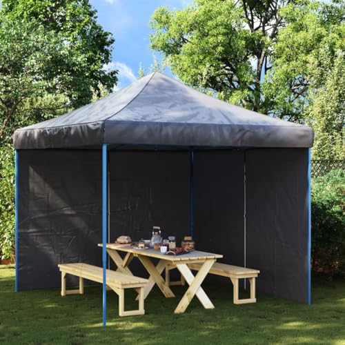 Qnhdfrt Partyzelt-Seitenwand 2 Stück mit Reißverschluss Anthrazit 300 x 195 cm UV- und wasserbeständiges PE Material für Garten Camping und Outdoor Events Qnhdfrt Partyzelt-Seitenwand 2 Stück mit Reißverschluss Anthrazit 300 x 195 cm UV- und wasserbeständiges PE Material für Garten Camping und Outdoor Events von Qnhdfrt