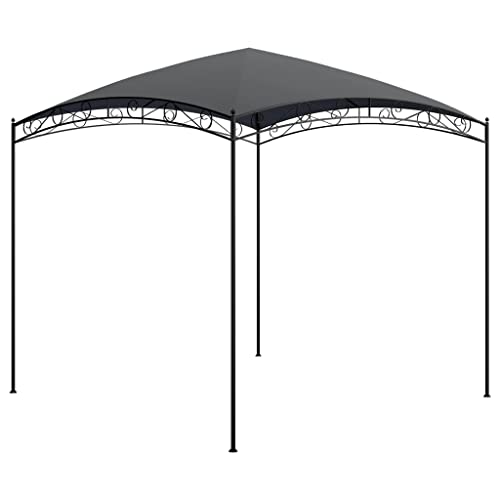 Qnhdfrt Pavillon 3x3 Anthrazit Gartenpavillon aus Stahl mit wasserdichtem Polyesterdach Robustes Event Shelter für Grillpartys Camping und Outdoor-Events Qnhdfrt Pavillon 3x3 Anthrazit Gartenpavillon aus Stahl mit wasserdichtem Polyesterdach Robustes Event Shelter für Grillpartys Camping und Outdoor-Events von Qnhdfrt