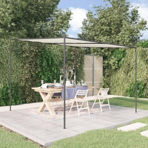 Qnhdfrt Pavillon Weiß 3x3 m Gartenpavillon aus wasserdichtem Polyester mit Stahlrahmen Robuste Überdachung für Camping Garten und Outdoor-Events Qnhdfrt Pavillon Weiß 3x3 m Gartenpavillon aus wasserdichtem Polyester mit Stahlrahmen Robuste Überdachung für Camping Garten und Outdoor-Events von Qnhdfrt